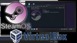 Running a SteamOS VM in VirtualBox [upl. by Jaf]