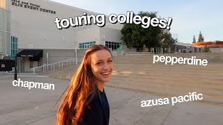 COLLEGE TOUR VLOG [upl. by Danni]