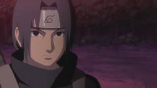 Itachi Unlocks the Mangekyō Sharingan Shisui Dies English Dub [upl. by Zebulon]