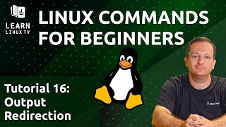 Linux Commands for Beginners 16  Output Redirection [upl. by Bodrogi]