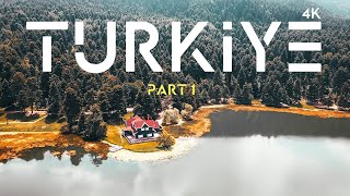 TÜRKİYE 4K DRONE ÇEKİMİ  Türkiyeyi Gökyüzünden Seyret  PART 1 [upl. by Lhary]