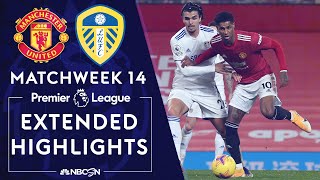 Manchester United v Leeds United  PREMIER LEAGUE HIGHLIGHTS  12202020  NBC Sports [upl. by Lipp983]