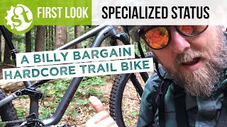 Specialized Status  All new all mountain bargain trail bike [upl. by Ataner]