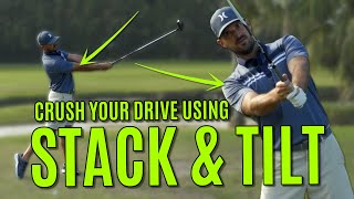 Three Secrets To Crush Your Drive Using Stack And Tilt [upl. by Ardnohsed129]