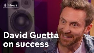 David Guetta interview English a victim of his own success [upl. by Razec842]