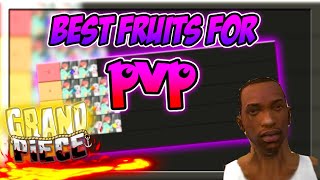 GPO Best Fruits For PVP  Tier List [upl. by Nosa]