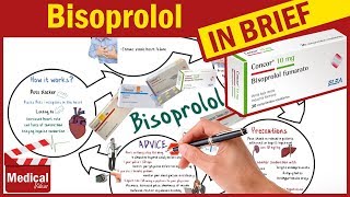 Bisoprolol  Concor 5mg  What is Bisoprolol Bisoprolol Uses Side Effects amp Mechanism Of Action [upl. by Hpejsoj]