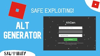 Alt Gen for Roblox Safe Exploiting [upl. by Yahsed642]