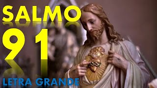 Salmo 91 Católico en español LETRAS GRANDES  Sagrado Corazón [upl. by Harraf]