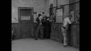 Charlie Chaplin at the Employment Office clip from quotA Dogs Lifequot [upl. by Doelling]