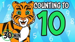 Counting 110 Songs for Kids  Counting 1 to 10 Number Songs [upl. by Steffin]