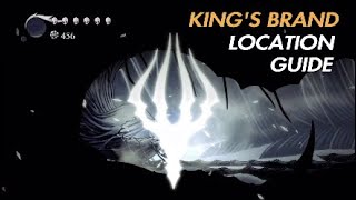 Hollow Knight  Kings Brand Location Guide [upl. by Elohcim]