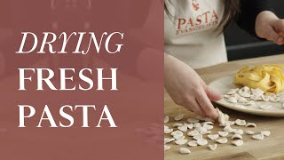 How to dry fresh pasta [upl. by Naro]