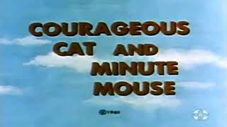 Courageous Cat and Minute Mouse Opening 1960 re edited [upl. by Yrallam]