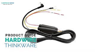 How to Install Thinkware Hardwire Kit Install for ALL Dash Cameras [upl. by Carlye]