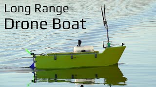 Long Range Autonomous Drone Boat  Build and Tuning [upl. by Shelton612]