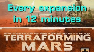 Learn Every Terraforming Mars Expansion in 12 Minutes [upl. by Eednas]