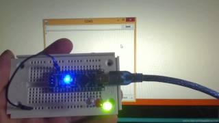 Arduino EEPROM example  store led state [upl. by Ainel304]