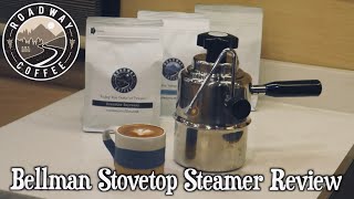 Bellman CX25S Stovetop Steamer Unboxing amp Review  Roadway Coffee [upl. by Samuela]