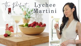 How to Make the PERFECT Lychee Martini [upl. by Otxilac]