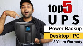 Best UPS for PC  Top 5 Best UPS for PCComputerHomeGaming pcLaptopDesktop computerWifi router [upl. by Goulet]