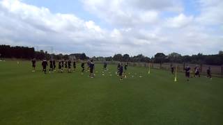 VT187  Lierse SK Conditietraining trainingsvorm 3 [upl. by Edaw]