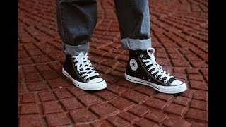 Converse All Star High Top  Unboxing  On Feet [upl. by Salokkin]