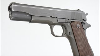 WW2 Colt 1911A1 Pistol  Veteran War Story [upl. by Nomelihp]