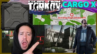 ALONE IN TARKOV CARGO X  PART 1  Escape From Tarkov [upl. by Lynnworth]