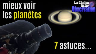 7 conseils pour une bonne observation planétaire [upl. by Mott887]