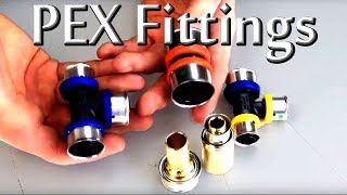 PEX fitting options explained [upl. by Micheil]