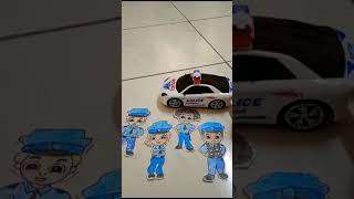 ChuChu TV Police Paper Drawing Shorts chuchutv [upl. by Samau]