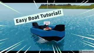 Plane Crazy Easy Beginner Boat Tutorial [upl. by Ettenajna]