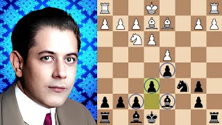 Capablancas Slav Defense jolts Janowski [upl. by Luhey]