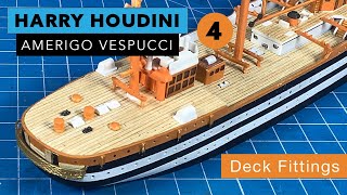 Amerigo Vespucci Part 4 Deck Fittings and Superstructure [upl. by Sayles7]