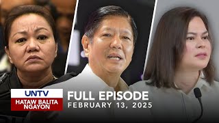 UNTV Hataw Balita Ngayon  February 13 2025 [upl. by Llertnom]