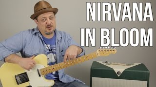 Nirvana  In Bloom  How to Play on guitar  Guitar Lesson [upl. by Nipahc]