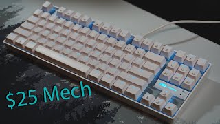 The CHEAPEST Mechanical Keyboard  Magegee MK Star Review Soundtest [upl. by Divadleahcim213]