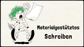 Materialgestütztes Schreiben  Grundlagen  DiB [upl. by Arndt]