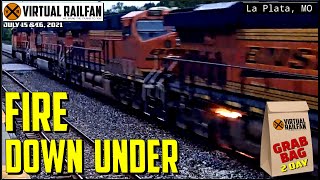 START THE WEEKEND RIGHT WITH A VIRTUAL RAILFAN GRAB BAG July 15 amp 16 2021 [upl. by Ahsein]