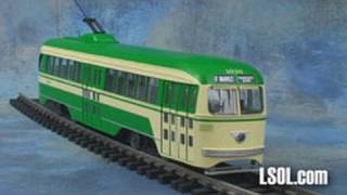 Garden Trains AristoCraft PCC Trolley [upl. by Takara777]