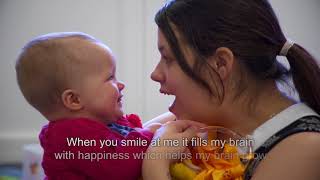 My babys brain video subtitled Learn how to help develop your baby’s brain at home [upl. by Yert]