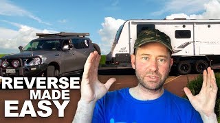 How to Guide to Reversing a Caravan RV [upl. by Anitsyrhk642]