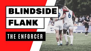 HOW to BLINDSIDE FLANK Analysing Rugbys ENFORCER [upl. by Casilda]