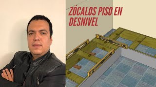 Cómo instalar ZÓCALO de cocina en piso con DESNIVEL [upl. by Wyn793]