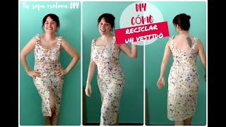 DIY cómo reciclar un vestido [upl. by Haney]