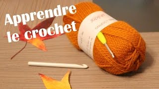 Apprendre le crochet  Maille chainette [upl. by Alimaj]