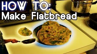 How To Make Flatbread and Chinese Chive Pancakes While Camping [upl. by Ettelra728]