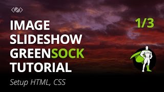 GreenSock Tutorial  How To Create A Simple Image Slideshow  Part 1 [upl. by Ahsael]