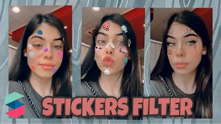 COMO CREAR FILTROS DE INSTAGRAM STICKERS  Spark Ar Tutorial ✨ [upl. by Hasin478]